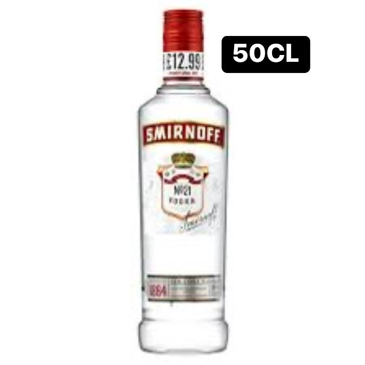 Smirnoff No.21 Red Label Vodka 50cl