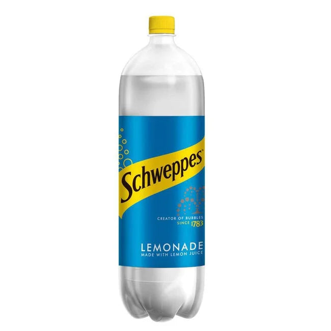 Schweppes or R Whites Lemonade 