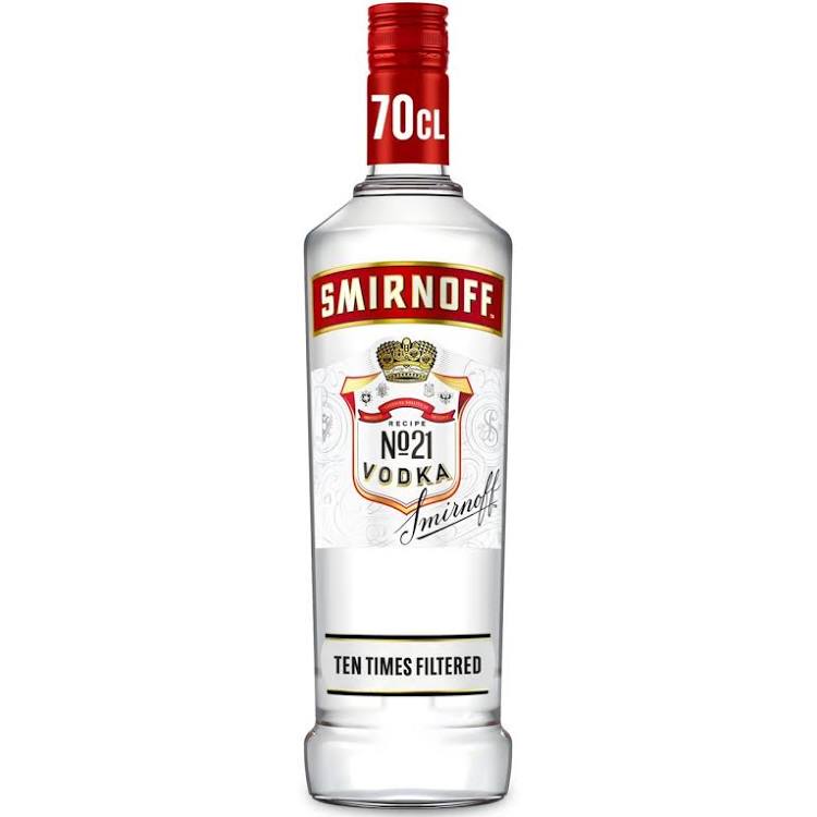 Smirnoff No.21 Red Label Vodka 70cl