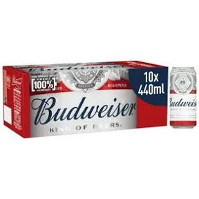 10 Cans - Budweiser
