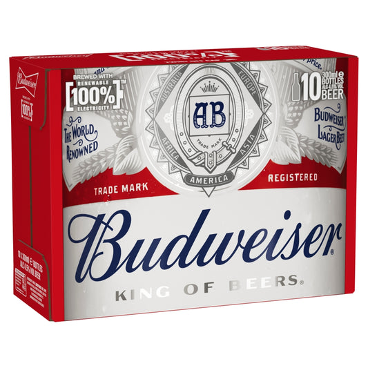 10 Bottles Budweiser